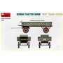 Mini Art 35317 German Tractor D8506 with Cargo Trailer