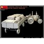 Mini Art 35317 German Tractor D8506 with Cargo Trailer