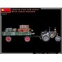 Mini Art 35317 German Tractor D8506 with Cargo Trailer