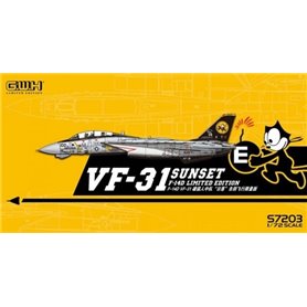 Lion Roar S7203 (G.W.H) VF-31 Sunset F-14D Limited Edition