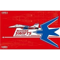 Lion Roar / GWH 1:48 MiG-29 9-13 Fulcrum-C - RUSSIAN SWIFTS