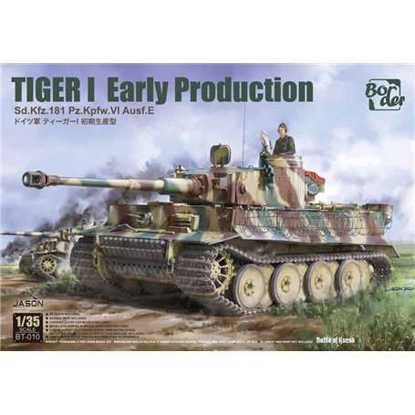 Border Model BT-010 Tiger I Early Production Sd.Kfz.181 Pz.Kpfw.VI Ausf.E