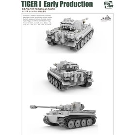 Border Model BT-010 Tiger I Early Production Sd.Kfz.181 Pz.Kpfw.VI Ausf.E