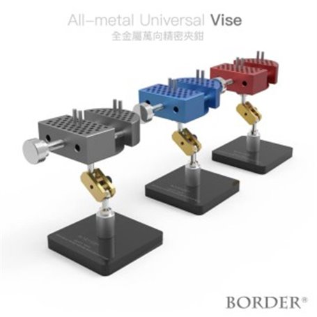 Border Model BD0099-D All-Metal Universal Vise Grey