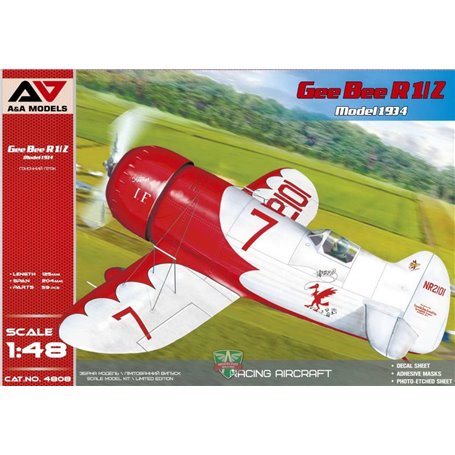 A&A Models 4808 1/48 Gee Bee R1/2 Model 1934
