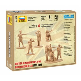 Zvezda 1:72 British headquarter WWII