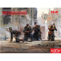 ICM 1:35 WWI BELGIAN INFANTRY