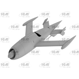 ICM 48402 Q-2A (KDA-1) Firebee, US Drone (2 airplanes and pilons)
