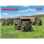 ICM DS3511 WWII British Trucks (Model W.O.T. 6, Model W.O.T. 8, Leyland Retriever General Service)