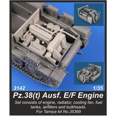 CMK 1:35 Silnik do Pz.Kpfw.38(t) Ausf.E/F