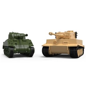 Airfix 1:72 Gift Set - Classic Conflict Tiger 1 vs Sherman Firefly