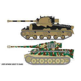 Airfix 1:72 Gift Set - Classic Conflict Tiger 1 vs Sherman Firefly