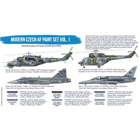 Hataka BS89 Modern Czech AF paint set