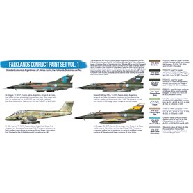 Hataka BS27 BLUE-LINE Zestaw farb FALKLANDS CONFLICT VOL.1