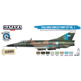 Hataka BS27 BLUE-LINE Zestaw farb FALKLANDS CONFLICT VOL.1