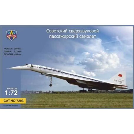 Model Svit 7203 Tupolev Tu-144