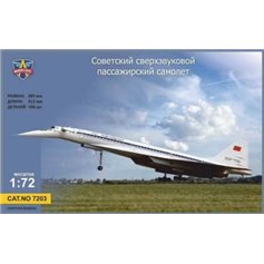 Model Svit 1:72 Tupolev Tu-144 - SUPERSONIC AIRLINER