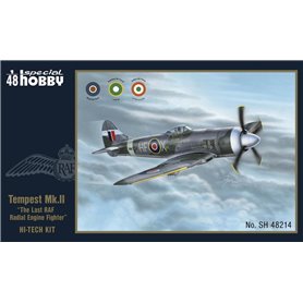 Special Hobby 48214 Tempest Mk.II "The Last RAF Radial Engine Fighter" HI-TECH KIT