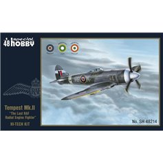 Special Hobby HI-TESCH KIT 1:48 Hawker Tempest Mk.II - THER LAST RAF RADIAL ENGINE FIGHTER