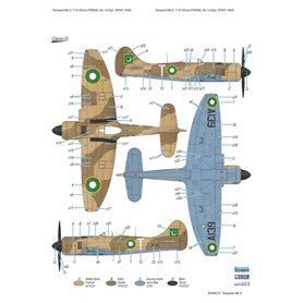 Special Hobby 48214 Tempest Mk.II "The Last RAF Radial Engine Fighter" HI-TECH KIT