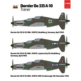 HK Models 01E09 1/32 Dornier Do 335 A-10 Trainer