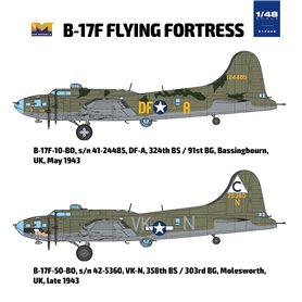 HK Models 1:48 B-17F Flying Fortress
