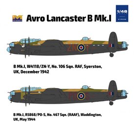 HK Models 1:48 Avro Lancaster B Mk.I