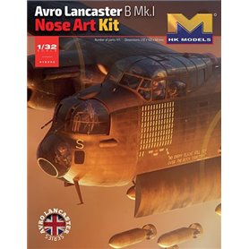 HK Models 01E033 1/32 Avro Lancaster B Mk.I Nose Art Kit