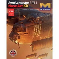 HK Models 1:32 Avro Lancaster B Mk.I - NOSE ART KIT