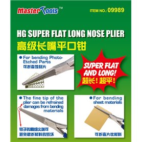 Trumpeter MASTER TOOLS 09989 HG Super Flat Nose Plier