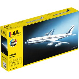 Heller 1:72 Boeing B-707 - STARTER KIT - z farbami