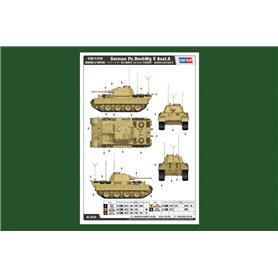 Hobby Boss 84534 German Pz.BeobWg V Ausf.A