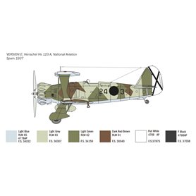 Italeri 1:48 Henschel Hs 123
