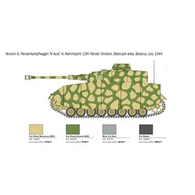 Italeri 1:35 Pz.Kpfw. IV Ausf. H