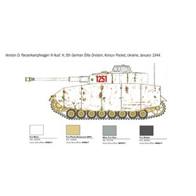 Italeri 1:35 Pz.Kpfw. IV Ausf. H