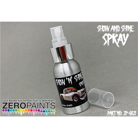 Zero Paints 6021 Show 'n' Shine Spray Plastic and DieCast