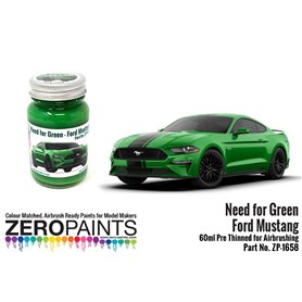Zero Paints 1658 FORD MUSTANG - NEED FOR GREEN - 60ml
