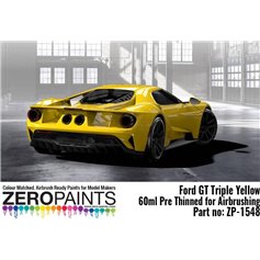 Zero Paints 1548 FORD GT TRIPLE YELLOW PAINT - 60ml