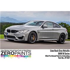 Zero Paints 1127-BMW LIME ROCK Grey Metallic Paint 60 ml