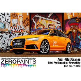 Zero Paints 1083-Audi RS - GLUT Orange Paint 60ml