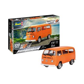 Revell 1:24 Volkswagen Transporter T2 Bus - EASY CLICK SYSTEM 