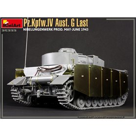 Mini Art 1:35 Pz.Kpfw.IV Ausf.G LAST / AUSF.H EARLY - NIBELUNGENWERK PROD. MAY-JUNE 1943 - INTERIOR KIT