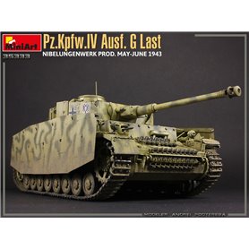 Mini Art 1:35 Pz.Kpfw.IV Ausf.G LAST / AUSF.H EARLY - NIBELUNGENWERK PROD. MAY-JUNE 1943 - INTERIOR KIT
