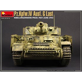 Mini Art 1:35 Pz.Kpfw.IV Ausf.G LAST / AUSF.H EARLY - NIBELUNGENWERK PROD. MAY-JUNE 1943 - INTERIOR KIT