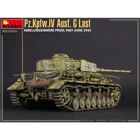 Mini Art 1:35 Pz.Kpfw.IV Ausf.G LAST / AUSF.H EARLY - NIBELUNGENWERK PROD. MAY-JUNE 1943 - INTERIOR KIT