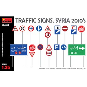 Mini Art 35648 Traffic Signs. Syria 2010's