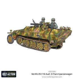 Bolt Action Sd.Kfz 251/16 Ausf D Flammpanzerwagen Half Track