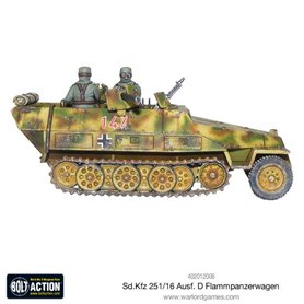 Bolt Action Sd.Kfz 251/16 Ausf D Flammpanzerwagen Half Track