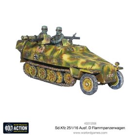 Bolt Action Sd.Kfz 251/16 Ausf D Flammpanzerwagen Half Track