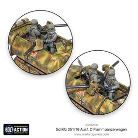 Bolt Action Sd.Kfz 251/16 Ausf D Flammpanzerwagen Half Track